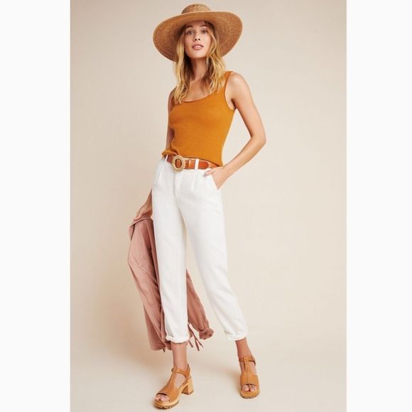 ANTHROPOLOGIE | Scout Tapered Slim Pants - Picture 1 of 6